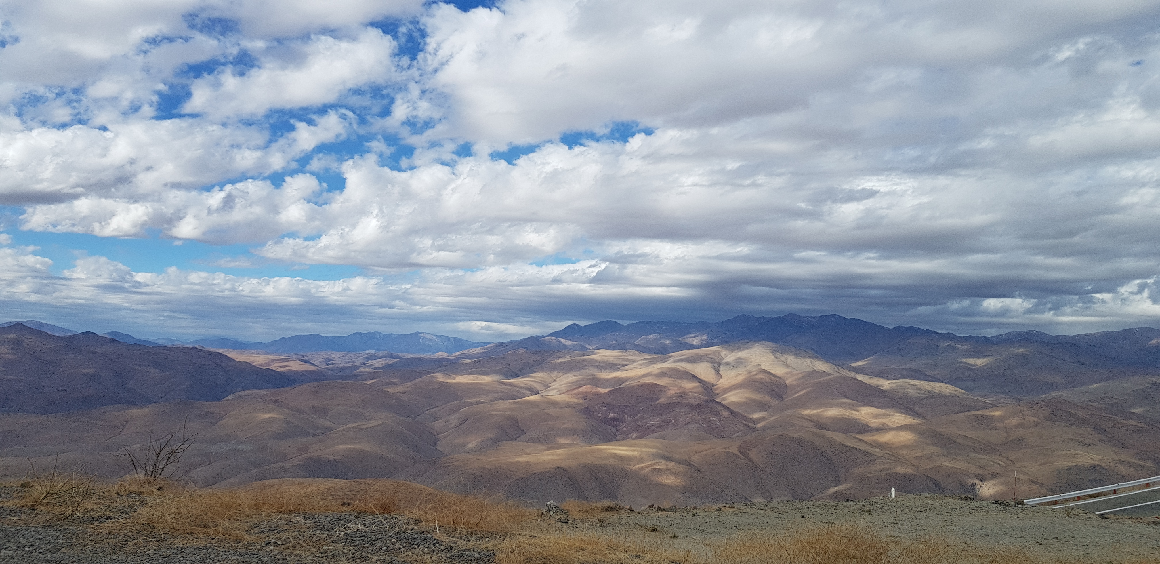 Horrible conditions for astronomy, but fantastic view of the Atacama desert