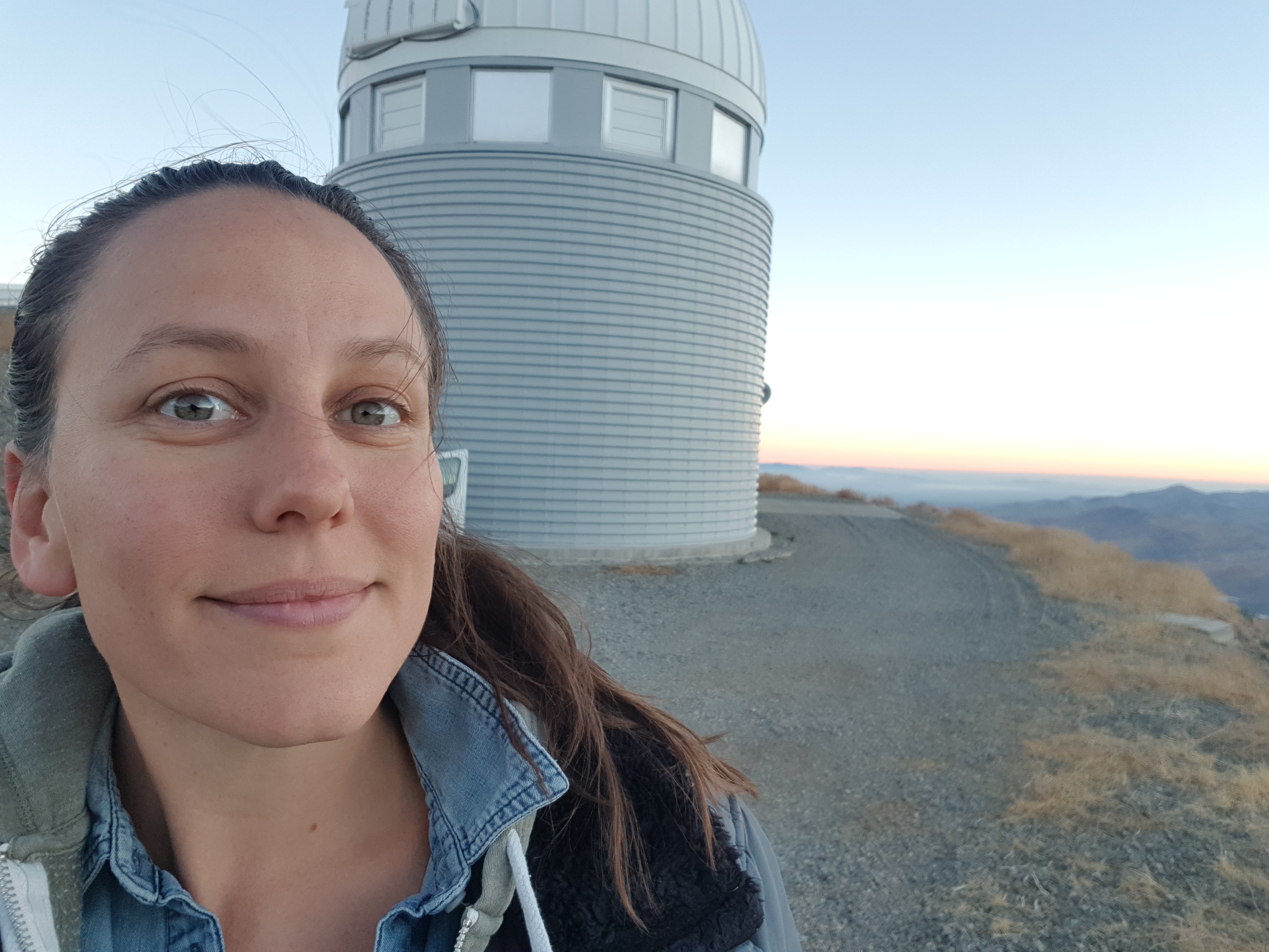 2018 La Silla with the Euler 1.2 m telescope in the background